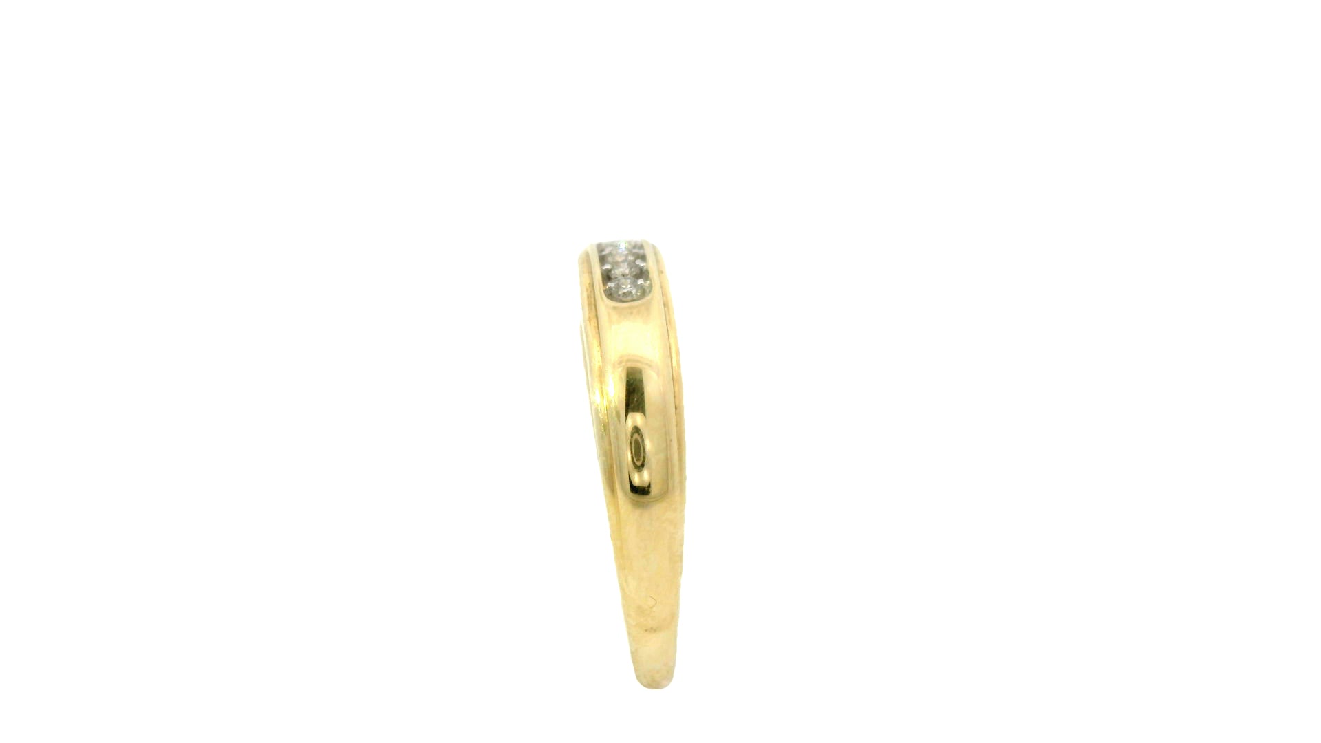 Men’s gold natural ring