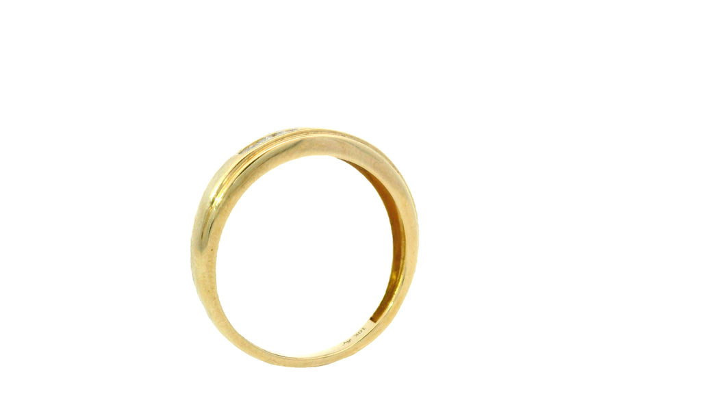 Men’s gold natural ring