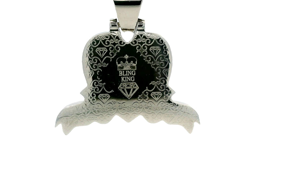 Diamond heart pendant