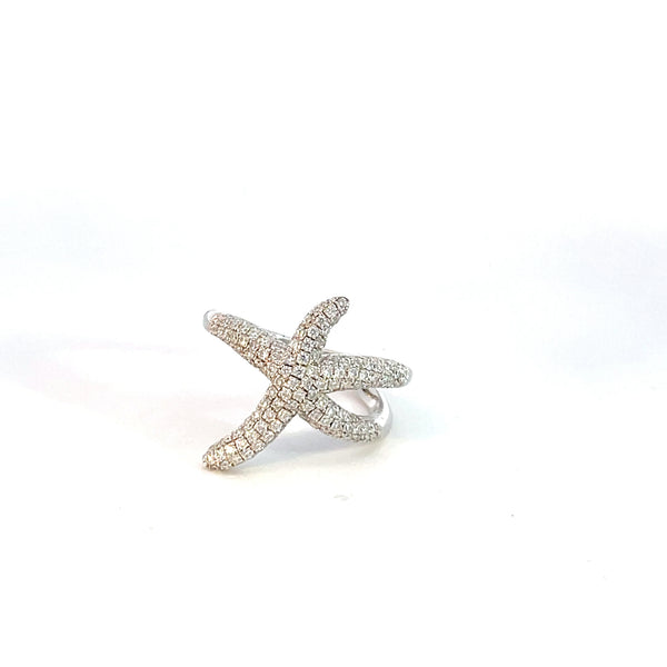 Silver labstone starfish