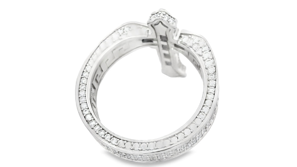 Silver labstone emerald cut cross