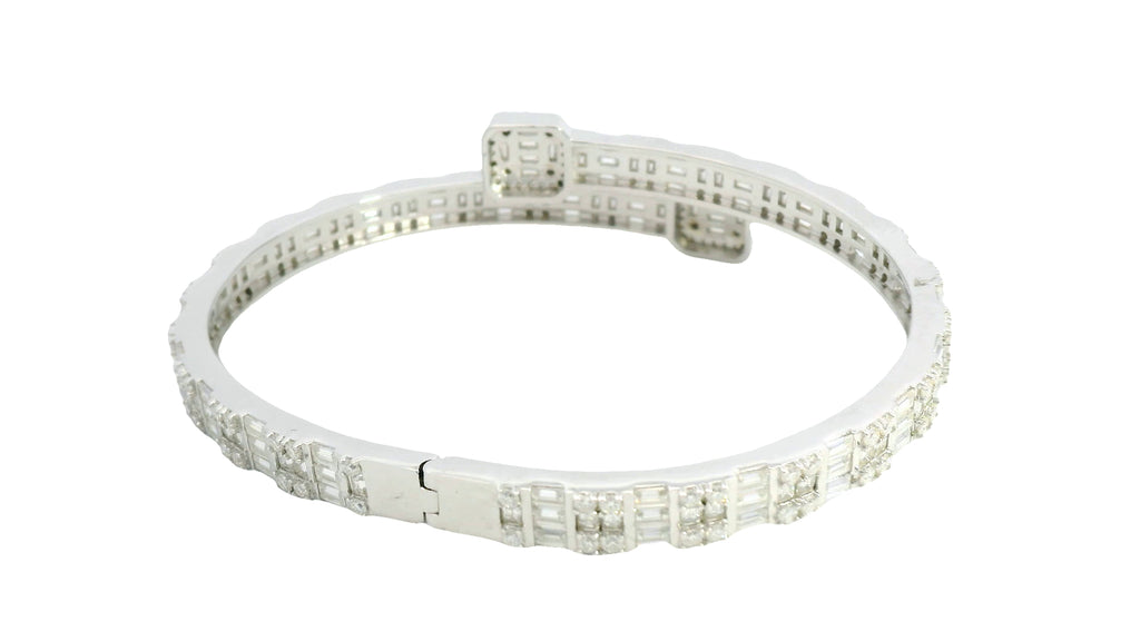 Silver labstone bengal bracelet