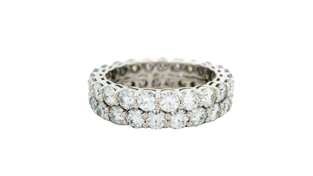 Silver labstone cluster ring
