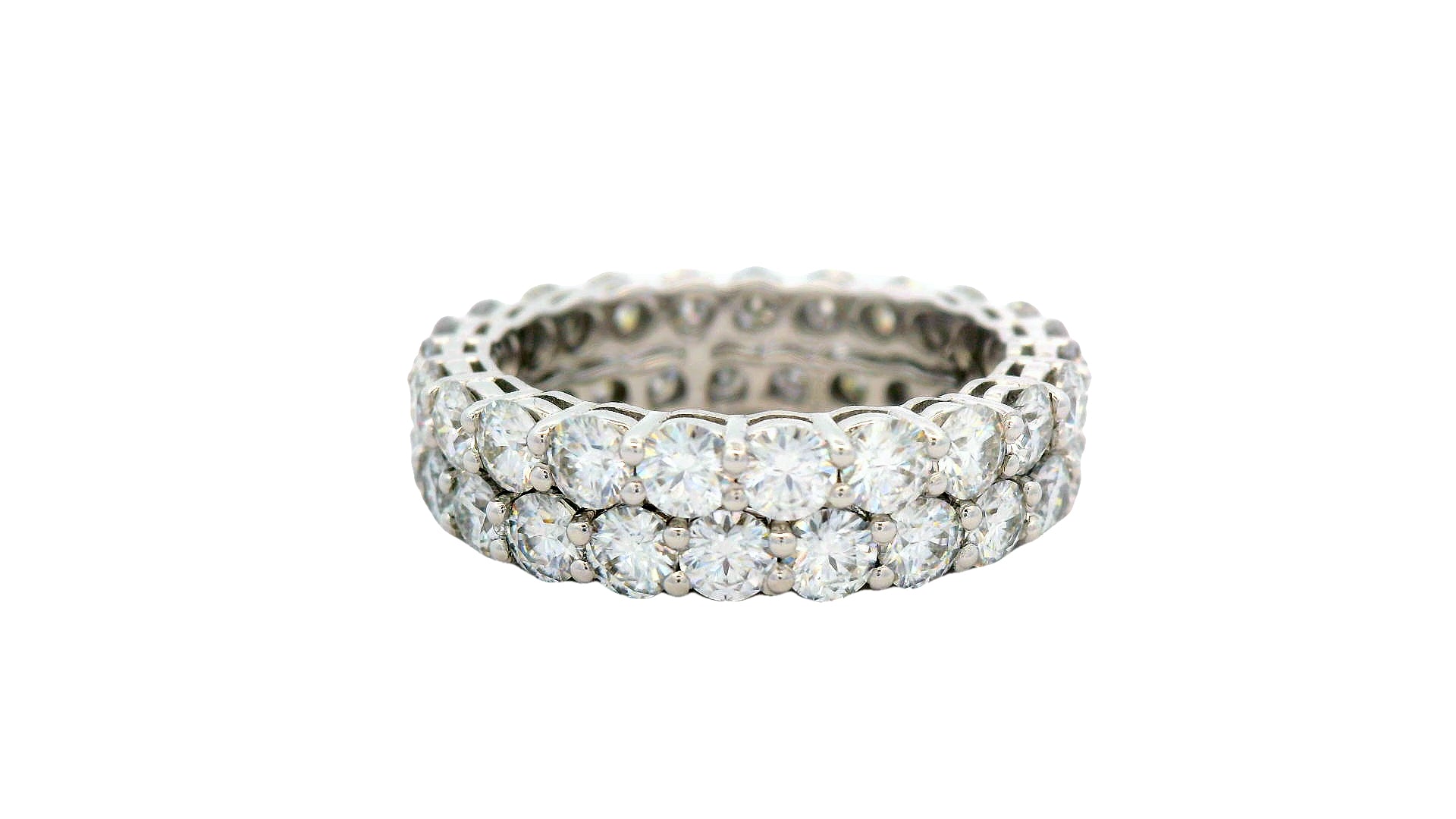 Silver labstone cluster ring
