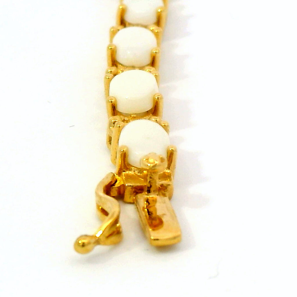 9k gold Opal bracelet