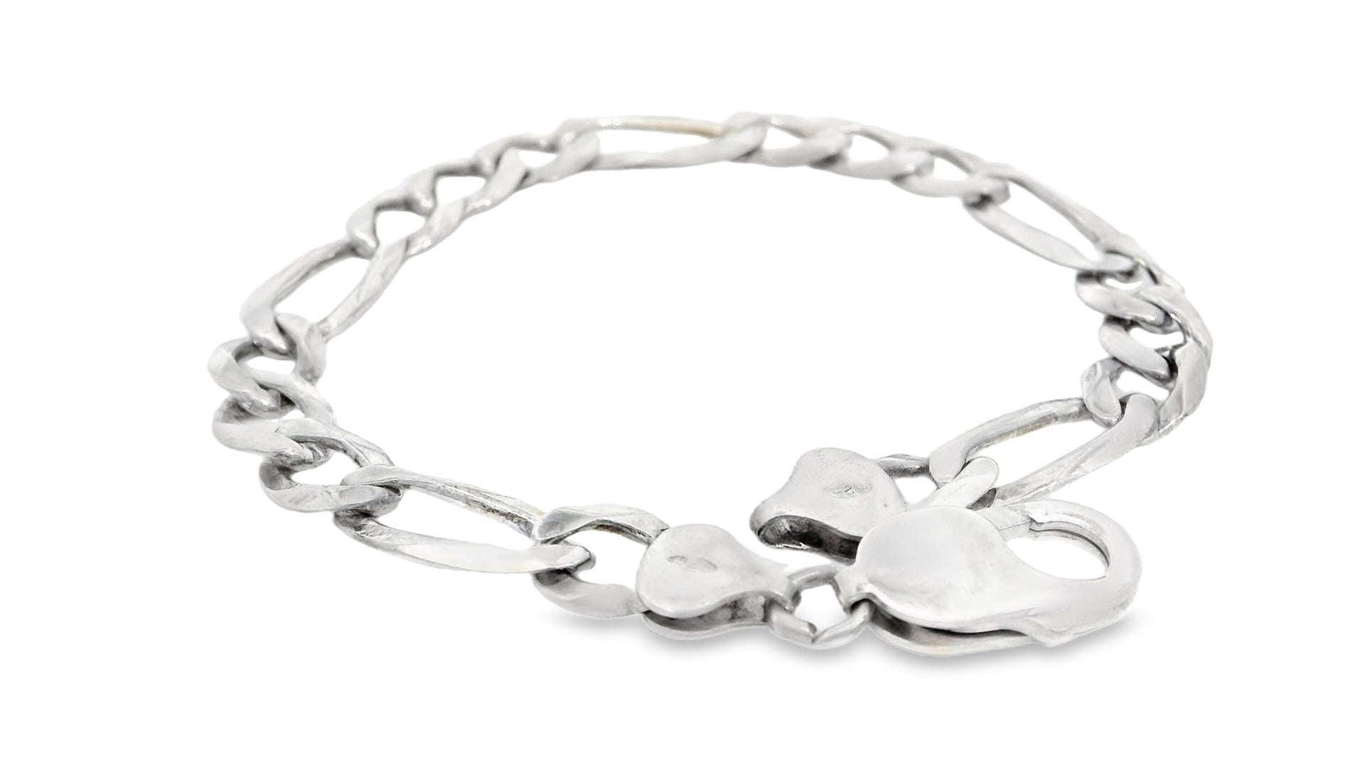 Silver Miami Cuban bracelet 8”