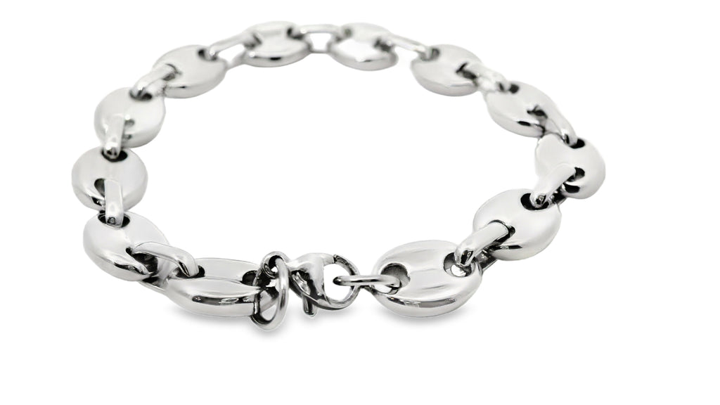 Silver Gucci linnk bracelet