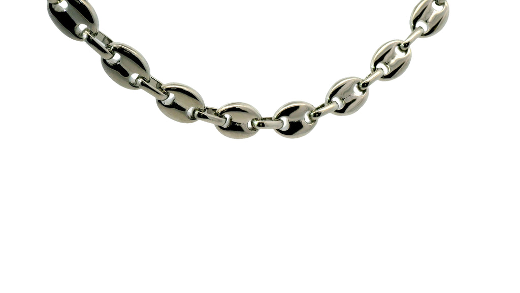 Silver Gucci link chain