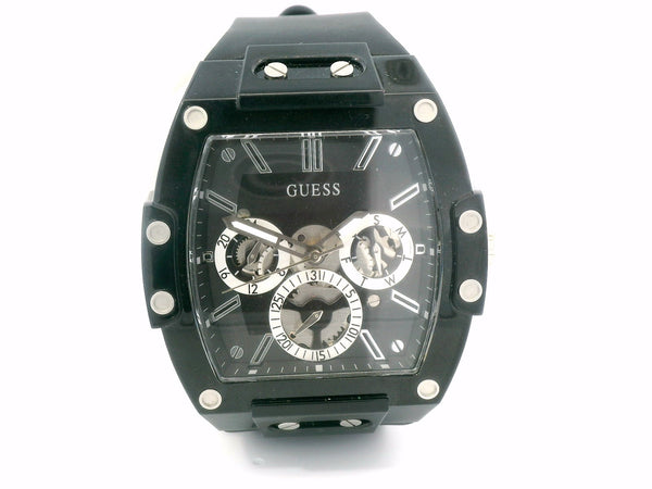 All black Guess watch