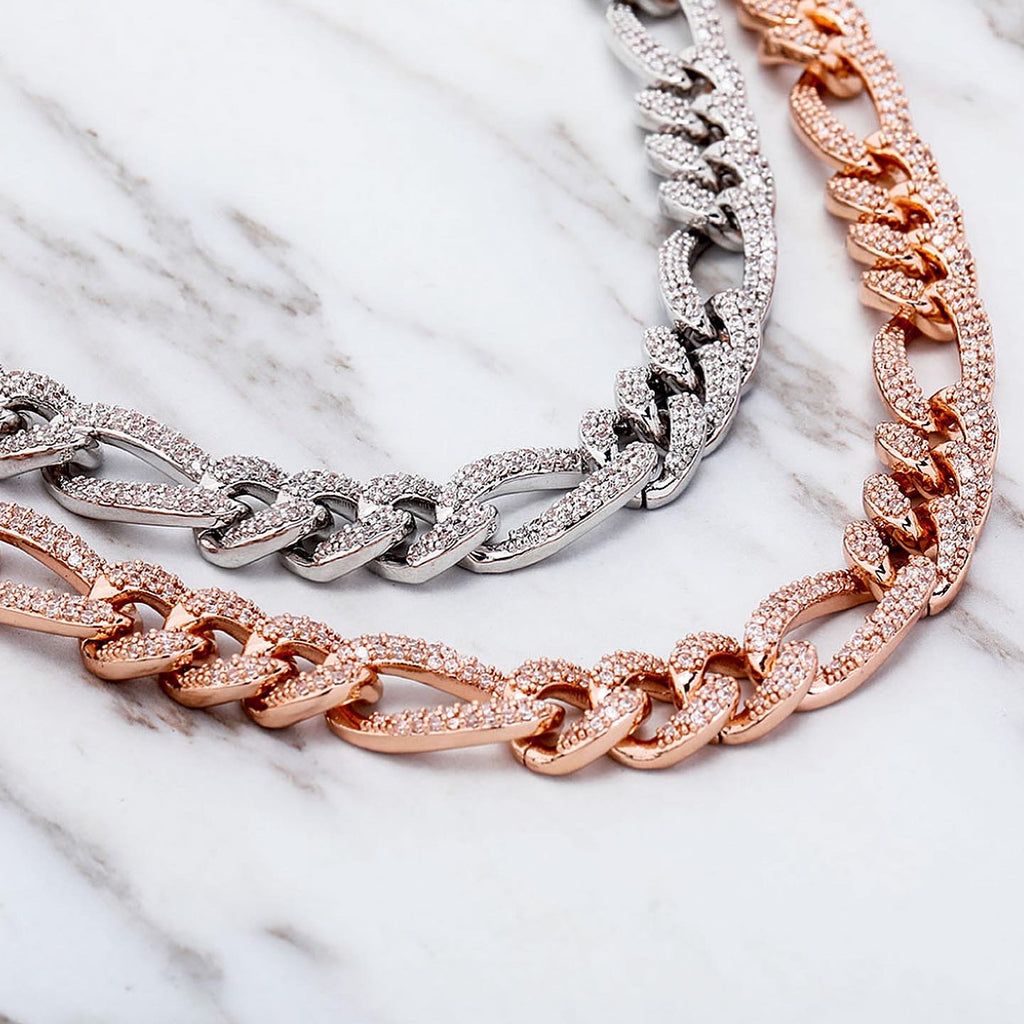 Cuban Link to Link Choker Chain
