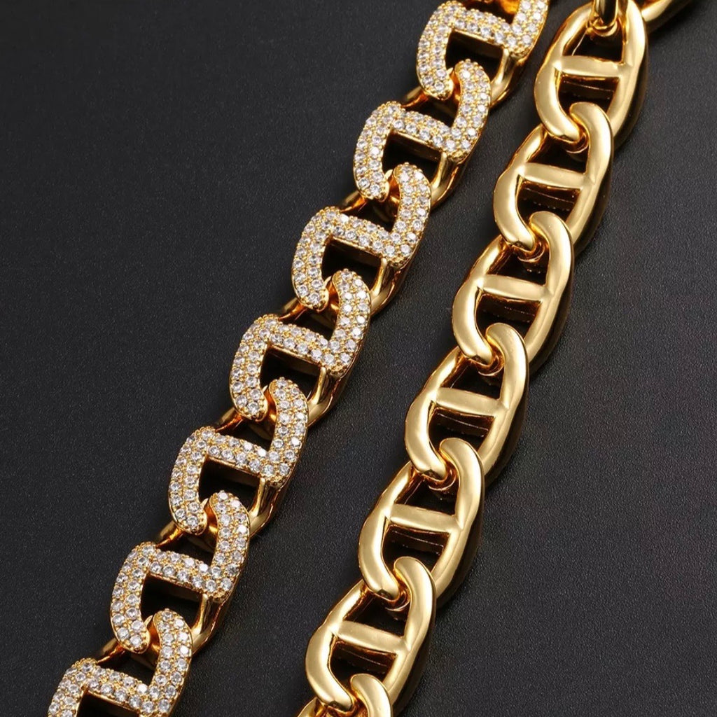 Iced Cuban Link Chain & Bracelet