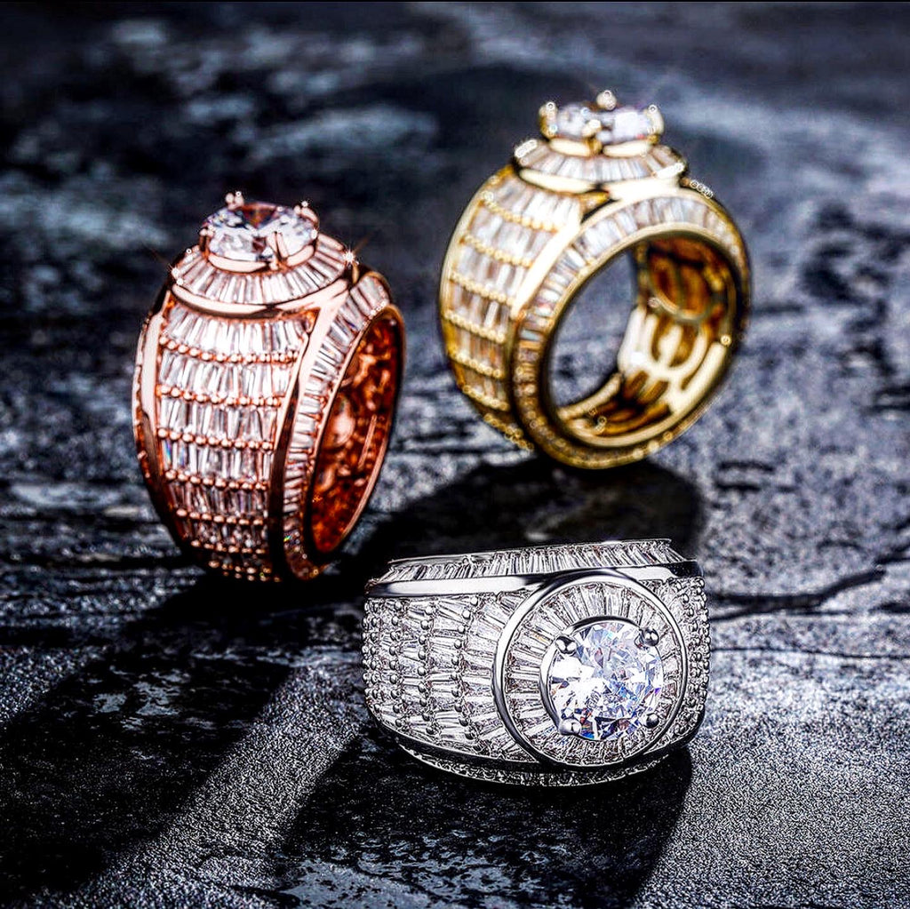 Baguette Centerpiece Diamond RING