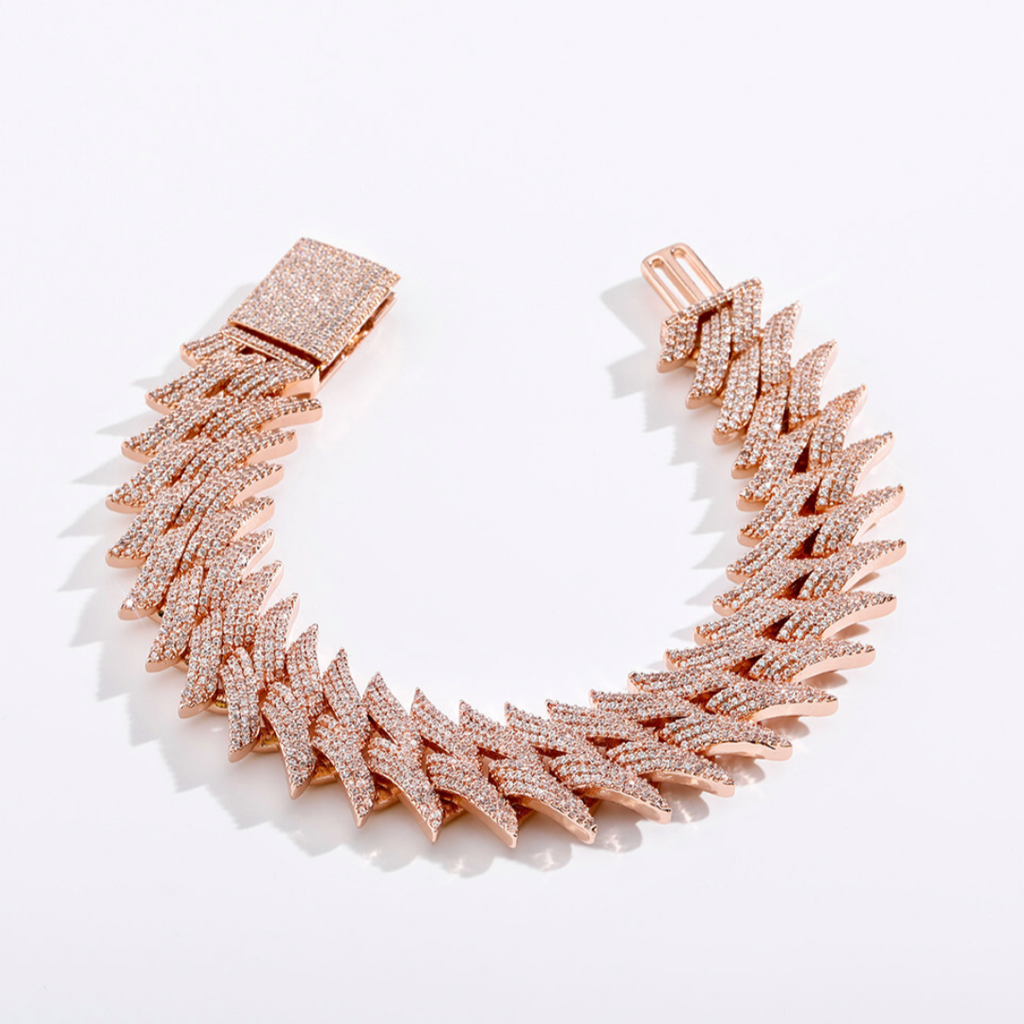 Twisted Infused Cuban Link Bracelets