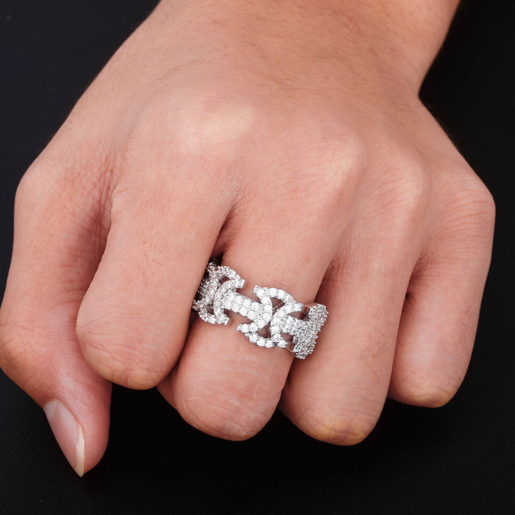 Cuban Link to Link Rings