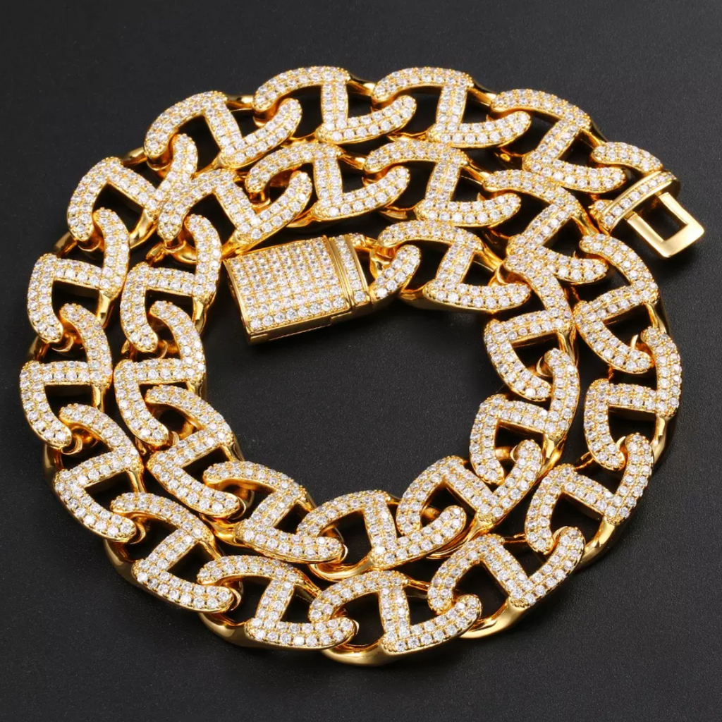 Iced Cuban Link Chain & Bracelet
