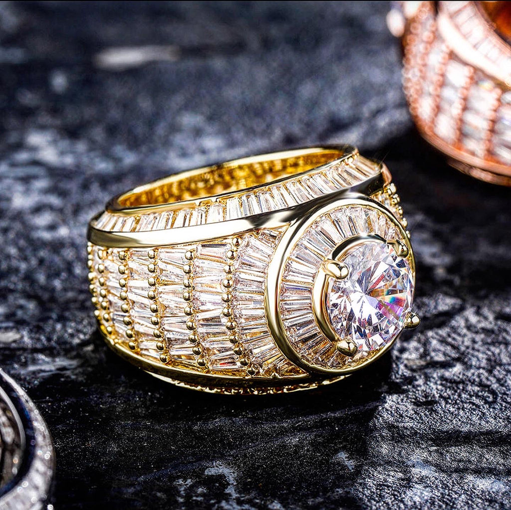 Baguette Centerpiece Diamond RING