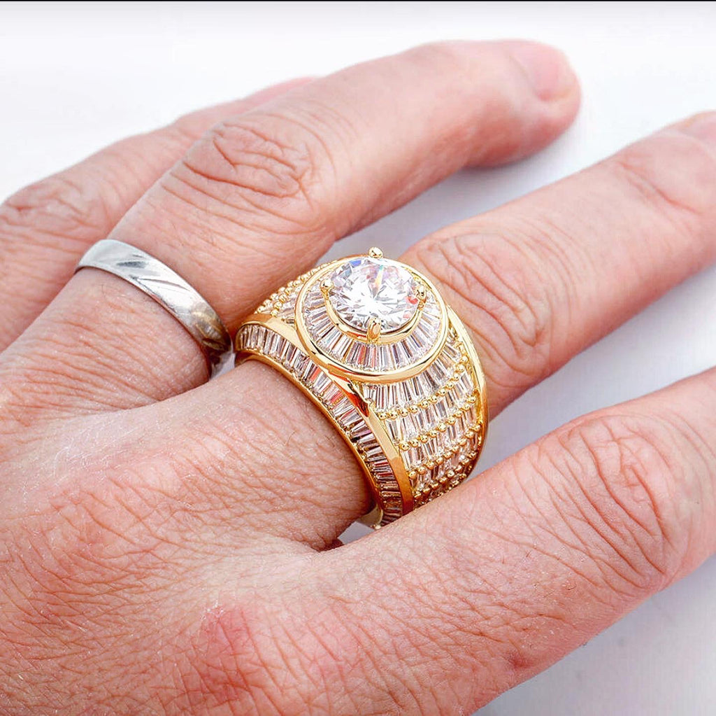 Baguette Centerpiece Diamond RING