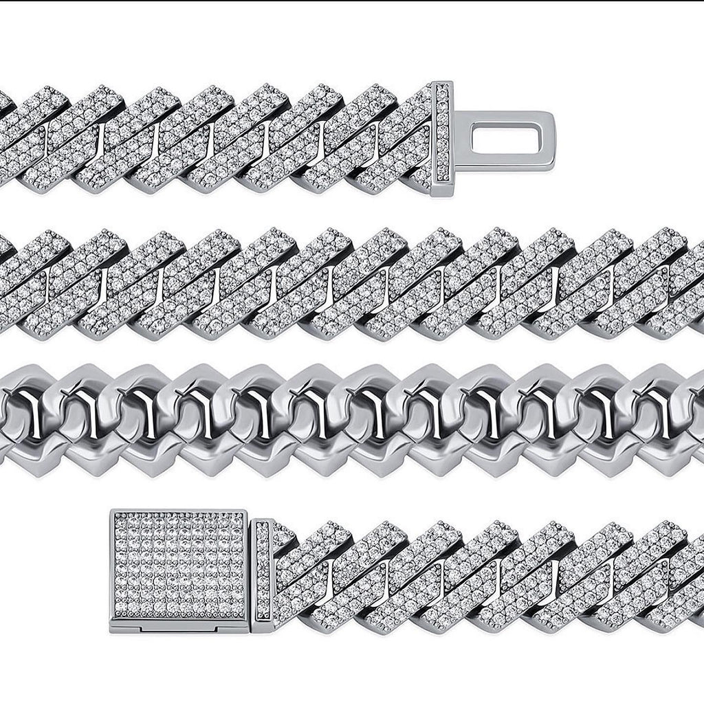 Zig Zag Cuban Link Bracelet Collection