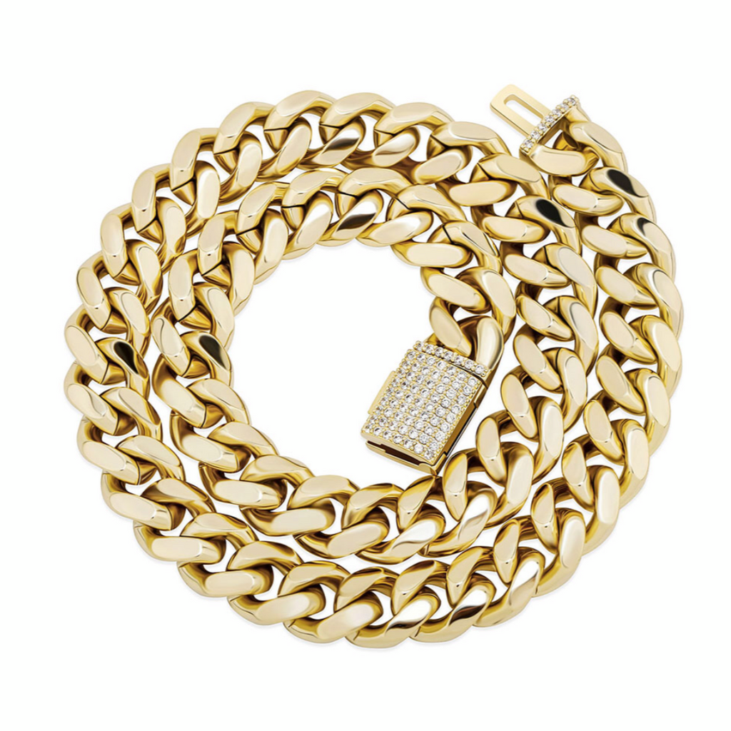 Solid Cuban Link Chain Collection