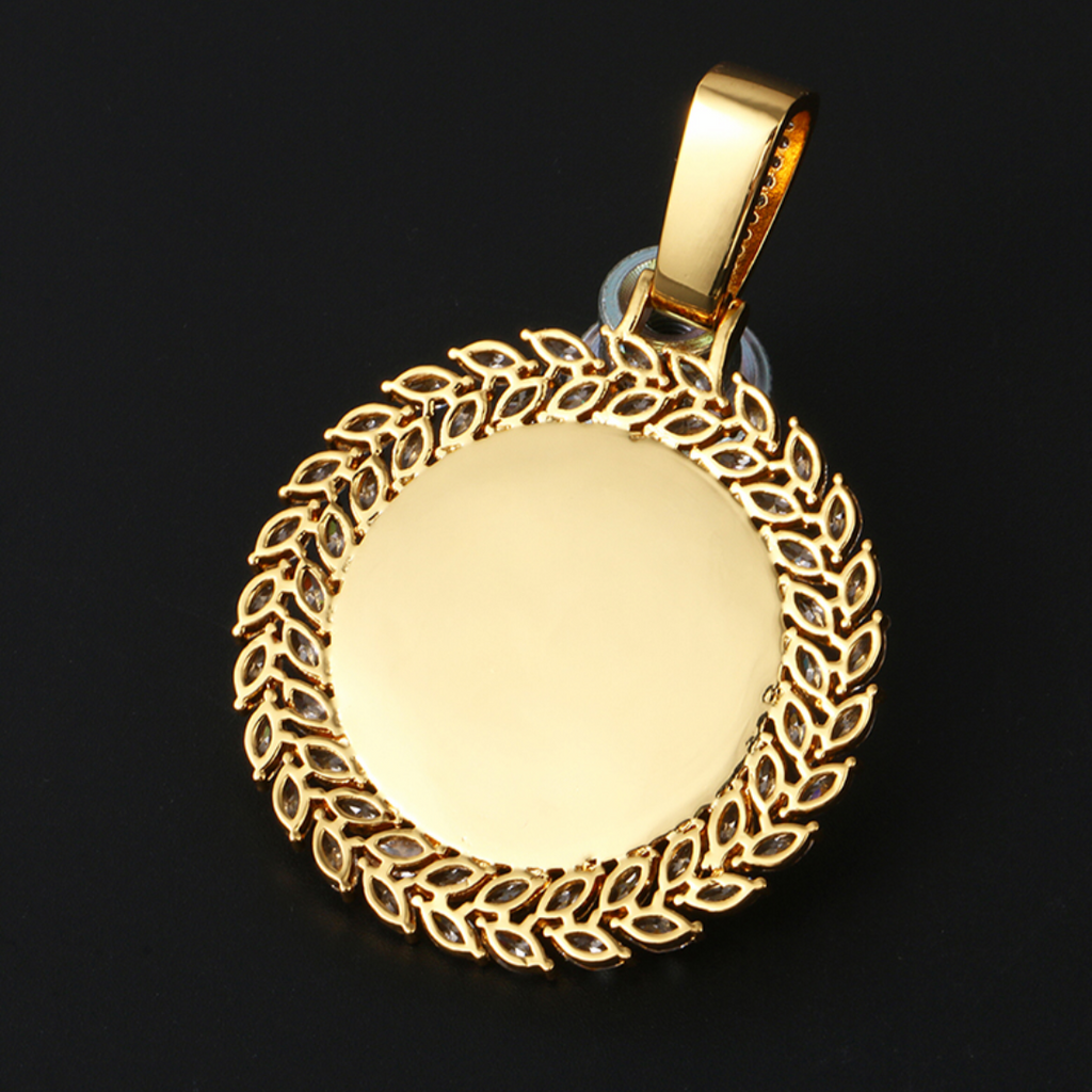 Marquise Custom Photo Pendant