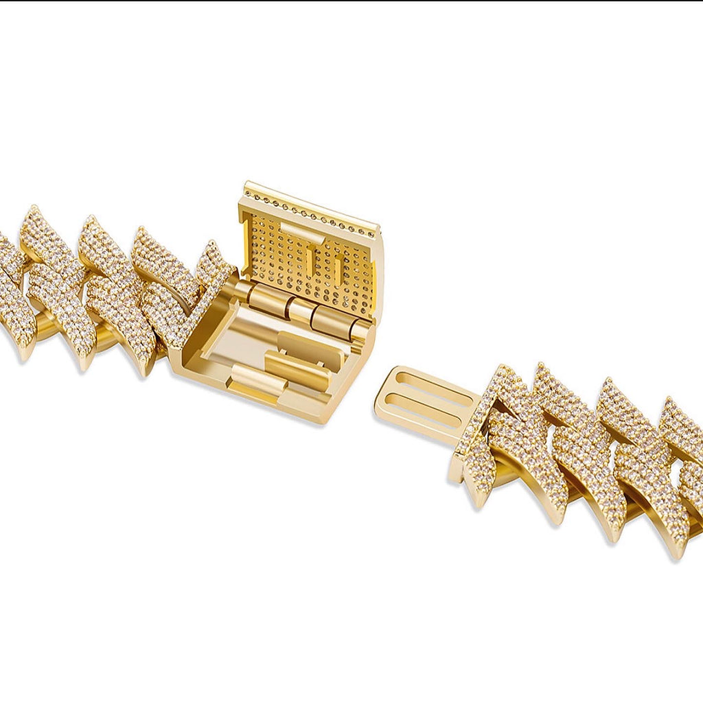 Twisted Infused Cuban Link Bracelets