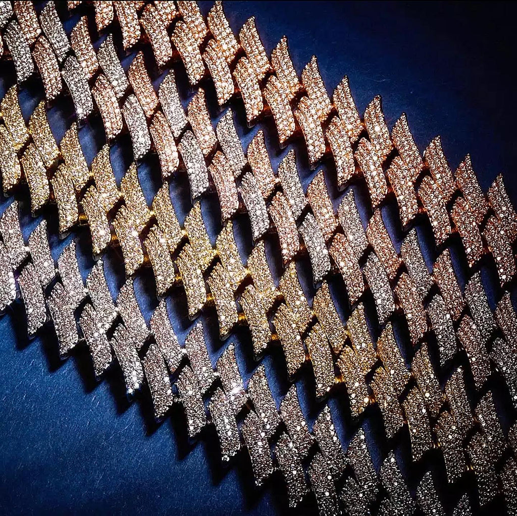 Twisted Infused Cuban Link Bracelets