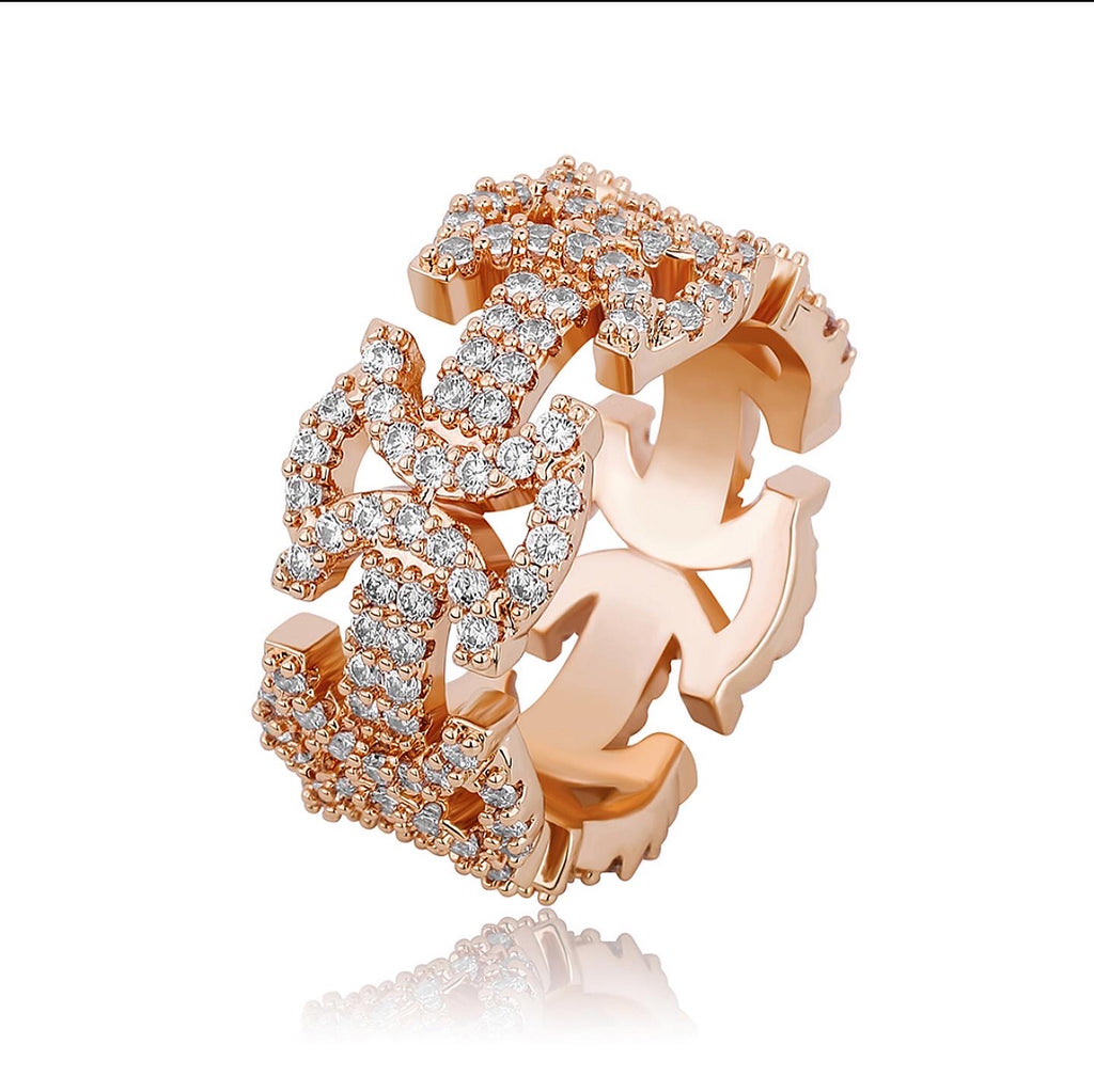 Cuban Link to Link Rings
