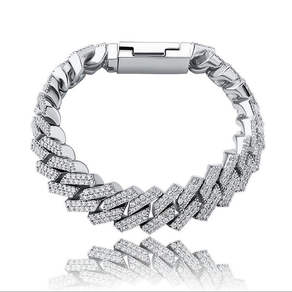 Zig Zag Cuban Link Bracelet Collection
