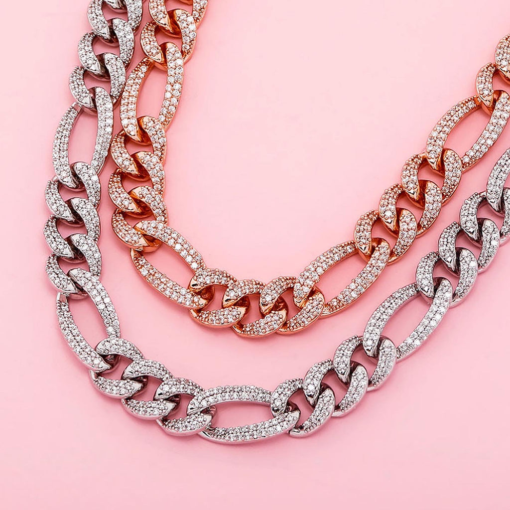 Cuban Link to Link Choker Chain