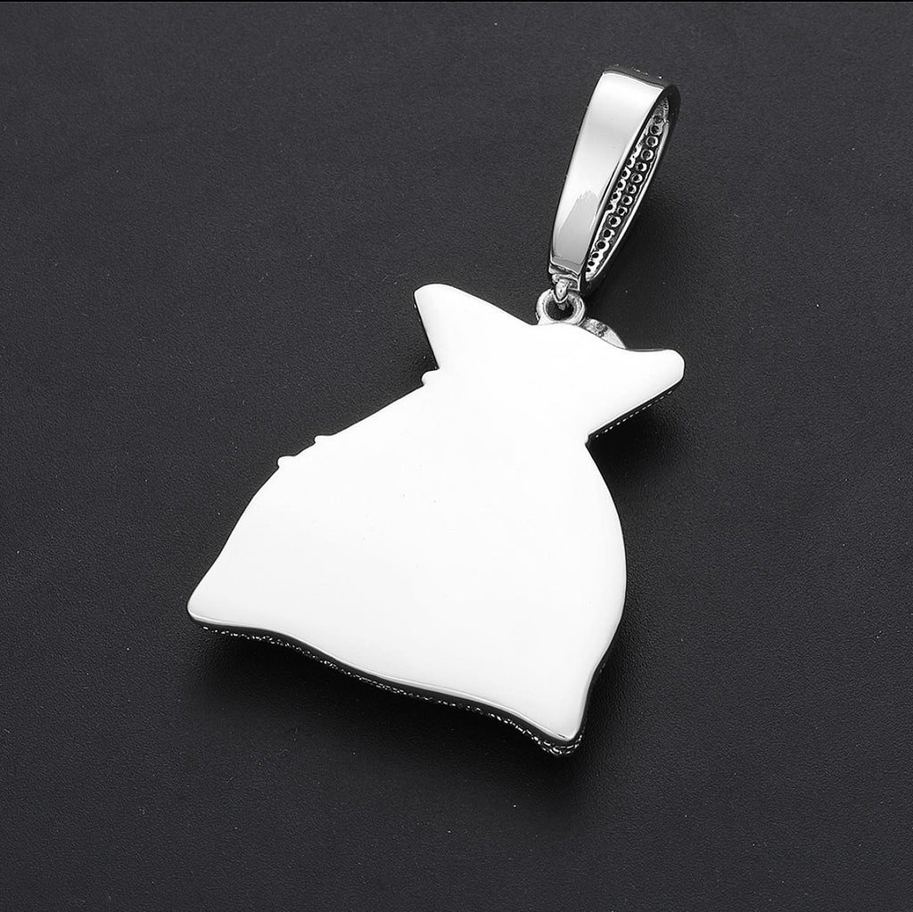 Money Bag Custom Photo Pendant