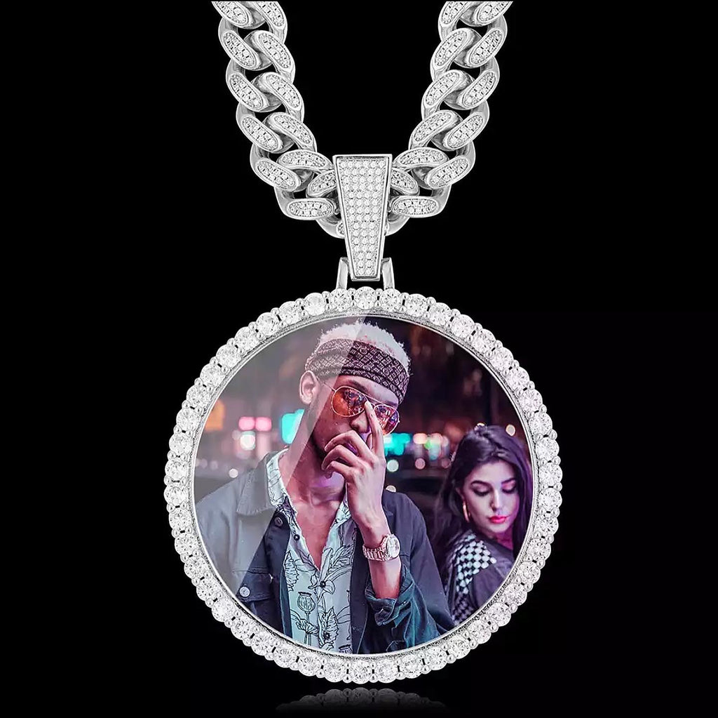 Circle Custom Photo Pendent Collection