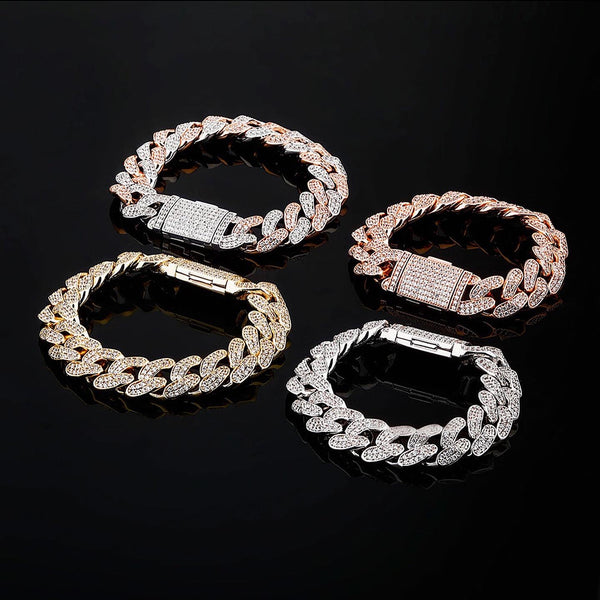 8m Cuban Link Matching Bracelet Selection