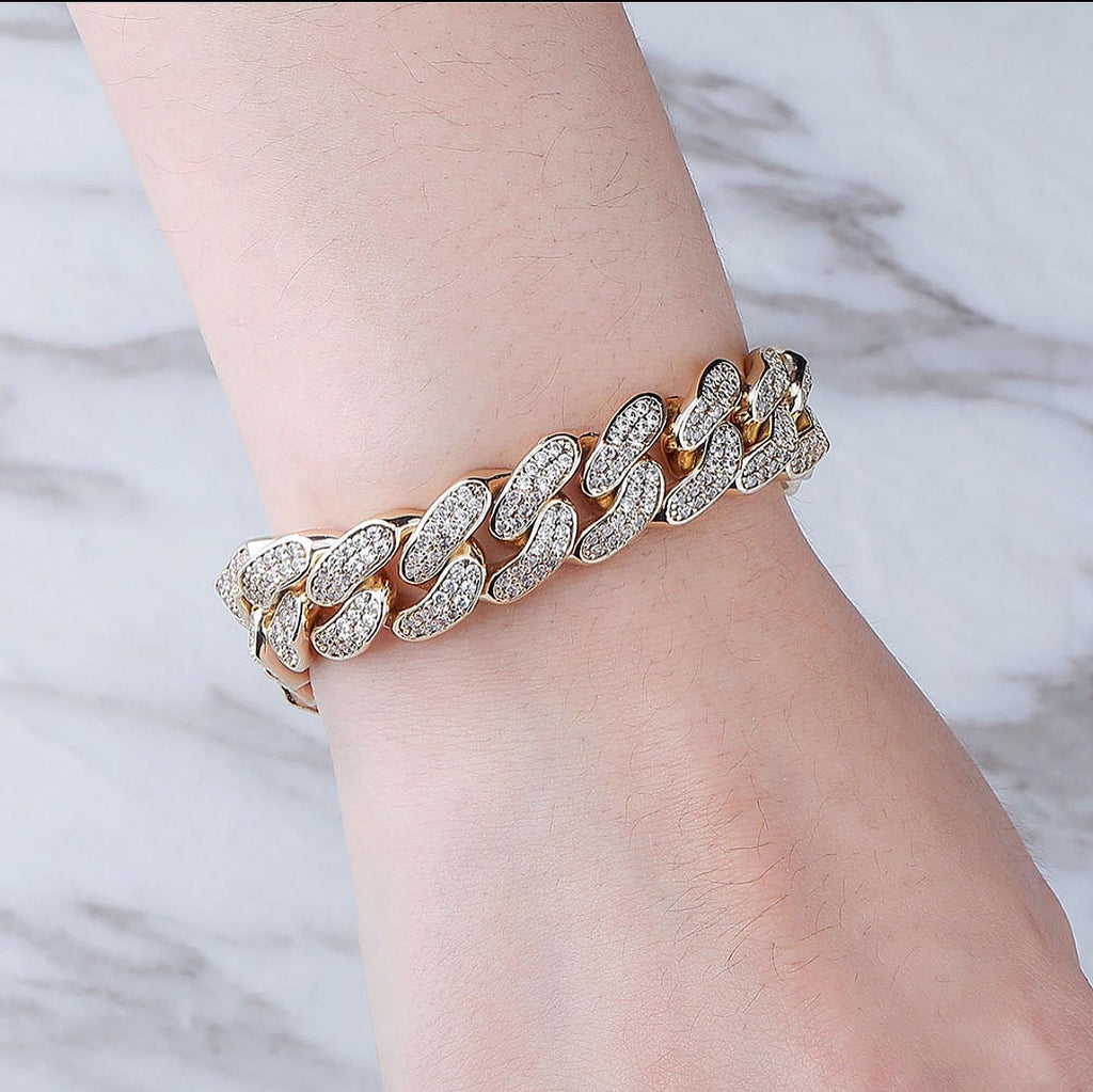 8m Cuban Link Matching Bracelet Selection