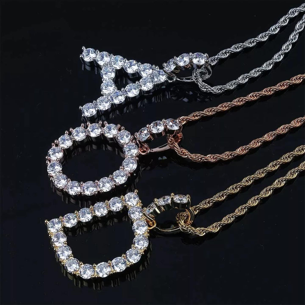 Customizable Single Letter Pendant