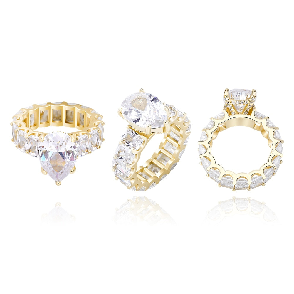Rain Drop Rings