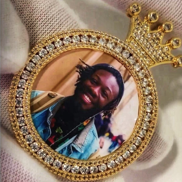 Crown Custom Photo Pendant