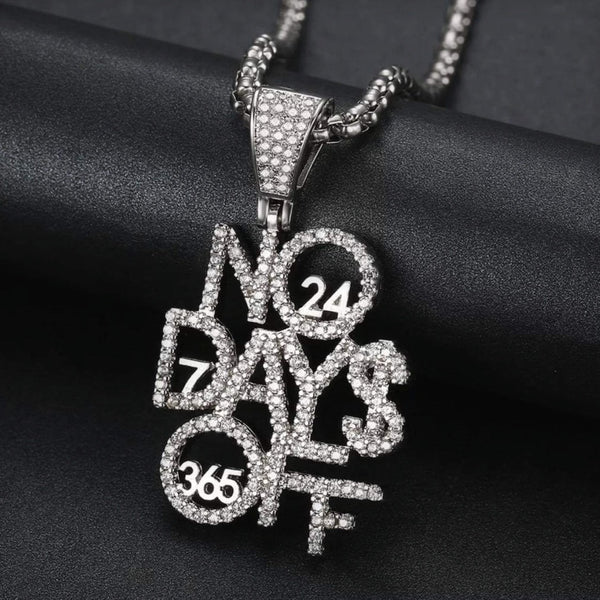 "No Days Off" Pendant
