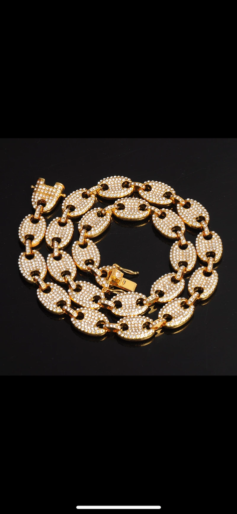 Iced Out Gucci Links