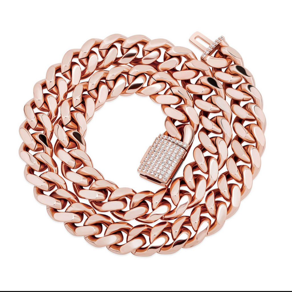 Solid Cuban Link Chain Collection