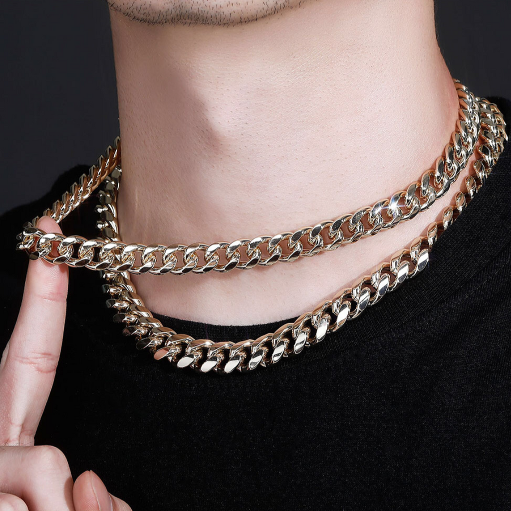 Solid Cuban Link Chain Collection