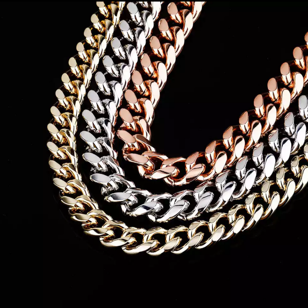 Solid Cuban Link Chain Collection